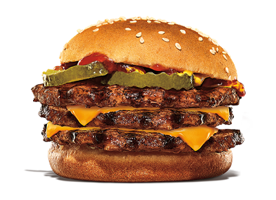 Hamburguesa Triple Queso